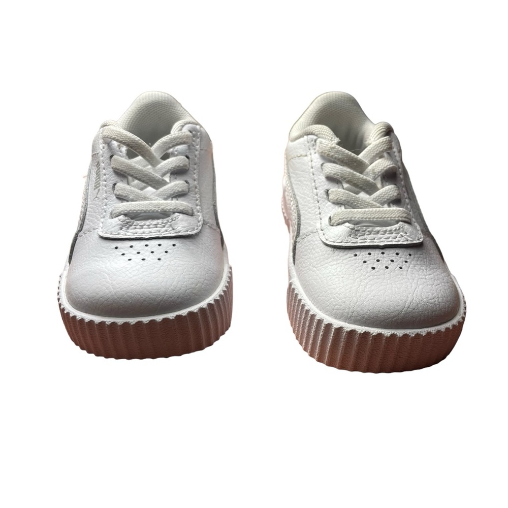 PUMA Carina 2.0 Athletic Shoe - Baby / Toddler - White - Picture 3 of 5